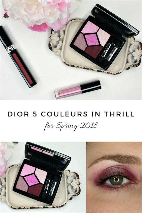 dior 2018 eyeshadow thrill|Face of the Day .